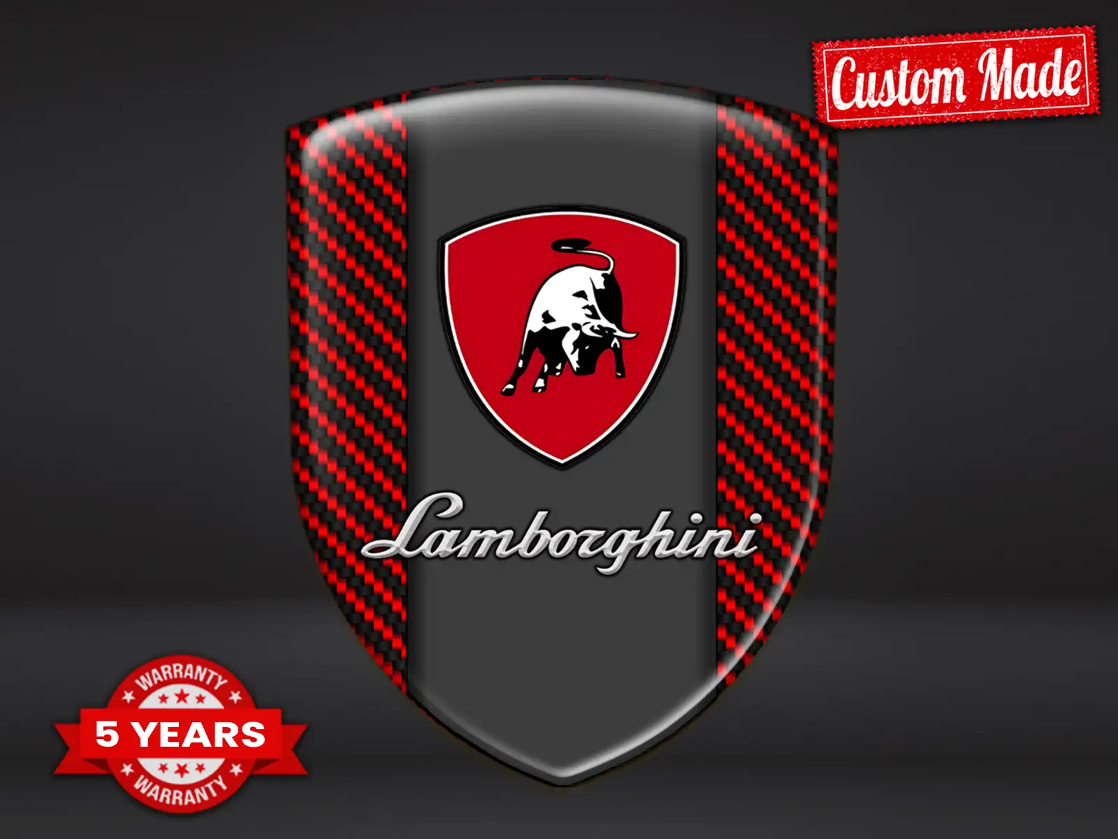 Lamborghini Auto Fensteraufkleber Robust Anpassbar Pro